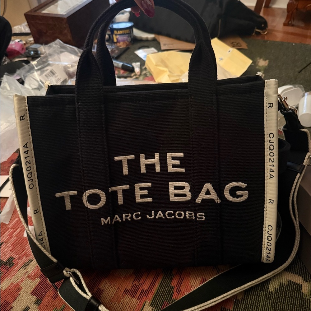 Marc Jacobs Black and White Tote Bag